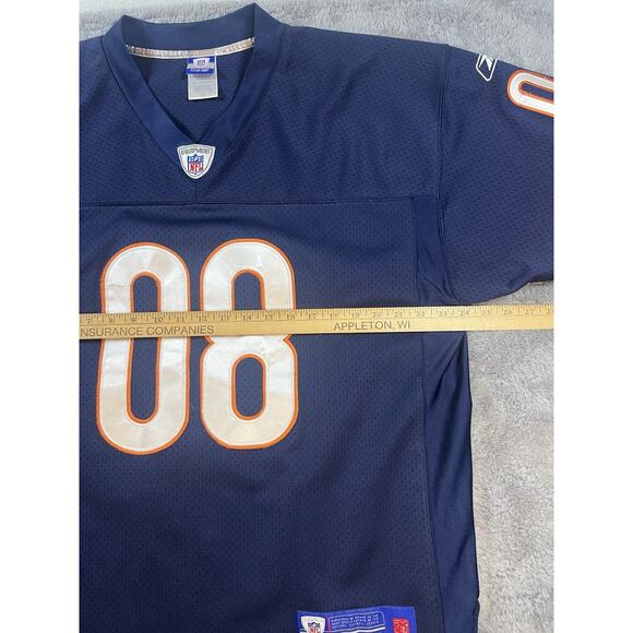 Stitched Reebok Barack Obama Chicago Bears Navy Blue NFL Football Jersey 48 XL - Picture 5 of 6